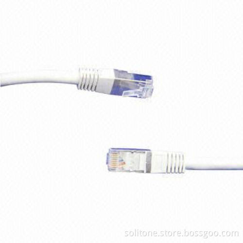 Cat6 FTP Patch Cord in Various Colors and Length, Gold Plated Connectors